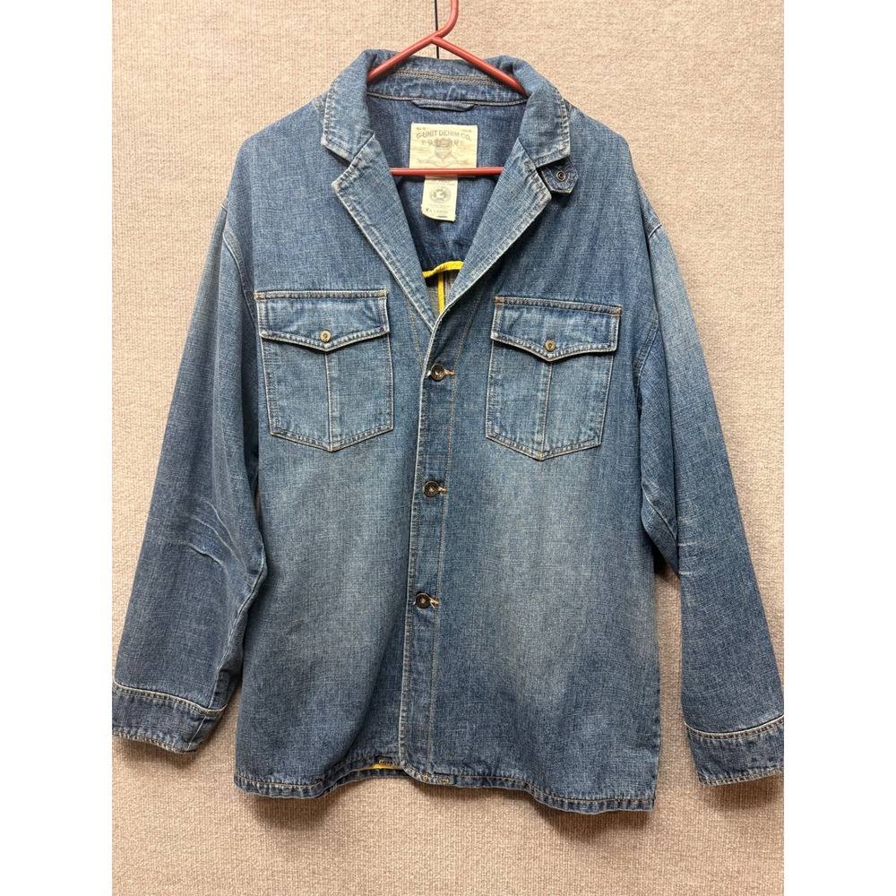 G-Unit Denim Co Sample Jacket Mens XXL 50 Cent Y2K Hip Hop Rap Denim Rare